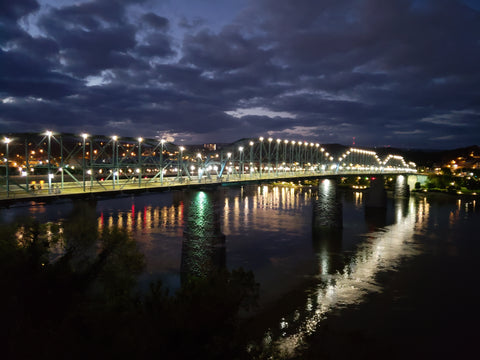 Chattanooga Scenic Landscape at Night