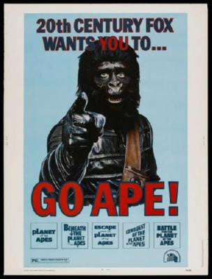 Go Ape Poster 24inx36in - Fame Collectibles