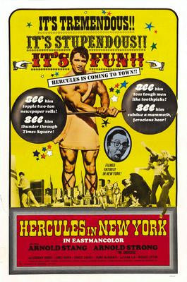 Hercules In New York Movie Poster 24x36 - Fame Collectibles