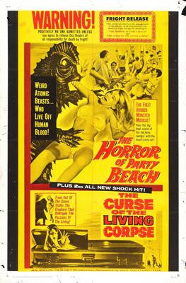 Horror Of Party Beach Movie Poster 24x36 - Fame Collectibles