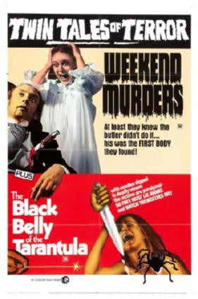 Weekend Murders Combo Movie Poster 24in x 36in - Fame Collectibles