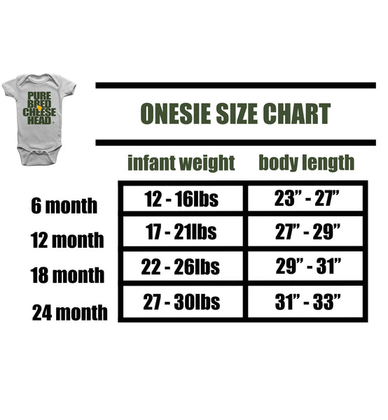 6 Month Size Chart