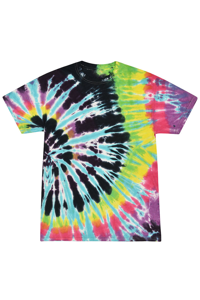 Abstract Colors Tie Dye T Shirt Enslaved