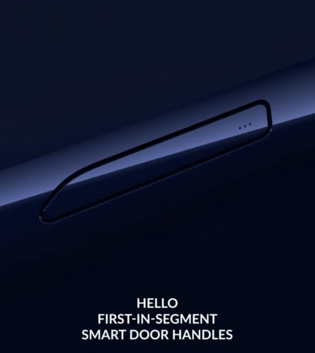 Mahindra XUV-700 ‘Smart door handles’ teased