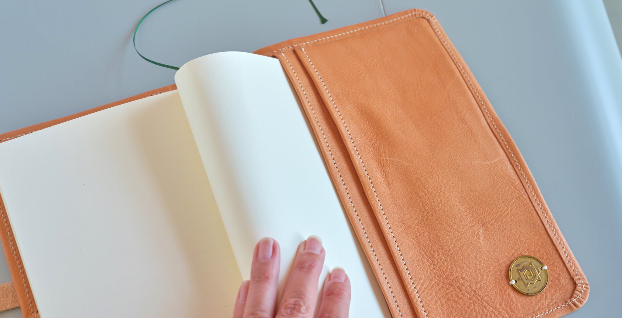 THE SUPERIOR LABOR X NOMADO STORE A5 LEATHER WRITER'S ORGANIZER