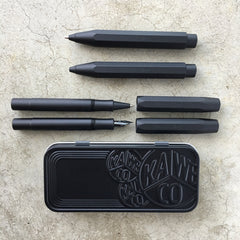 kaweco black night limited edition pens
