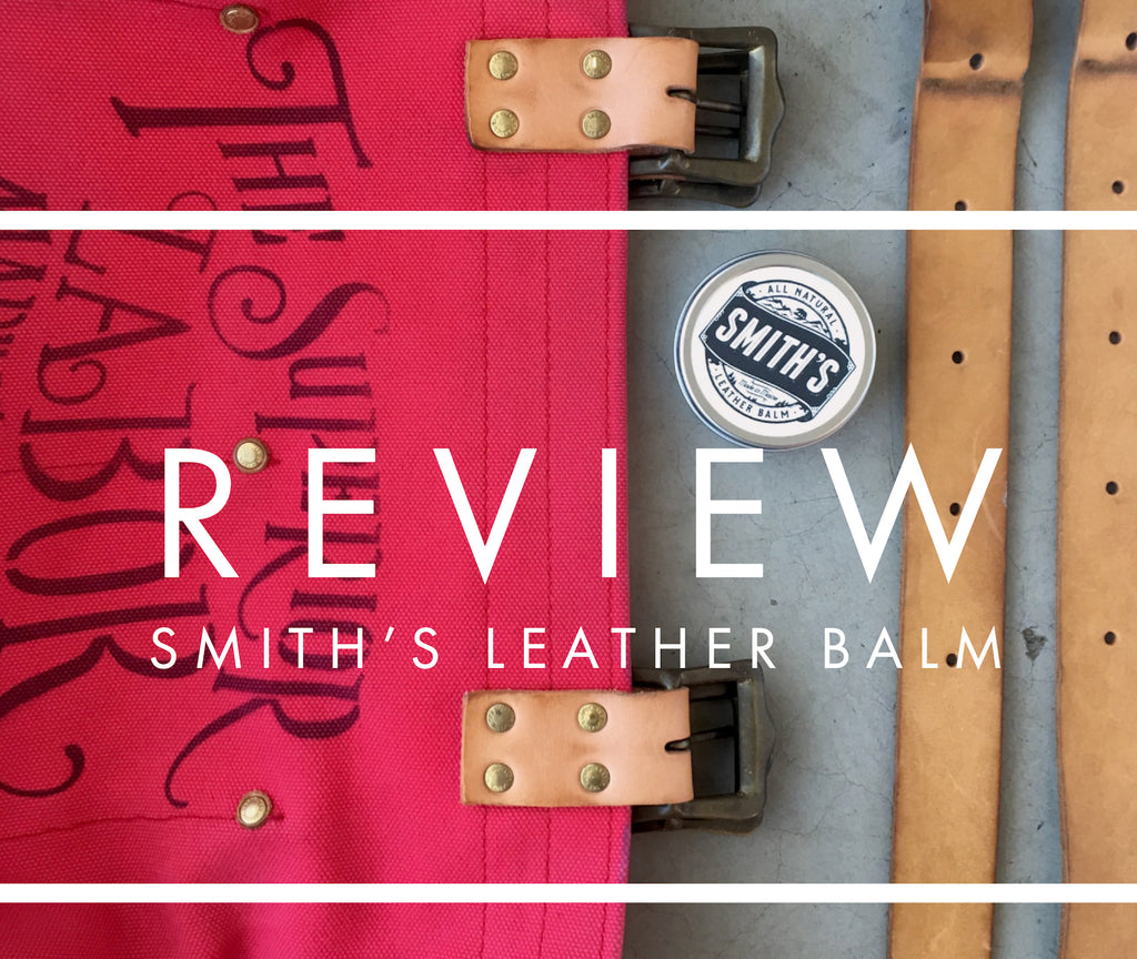 review: smith's leather balm