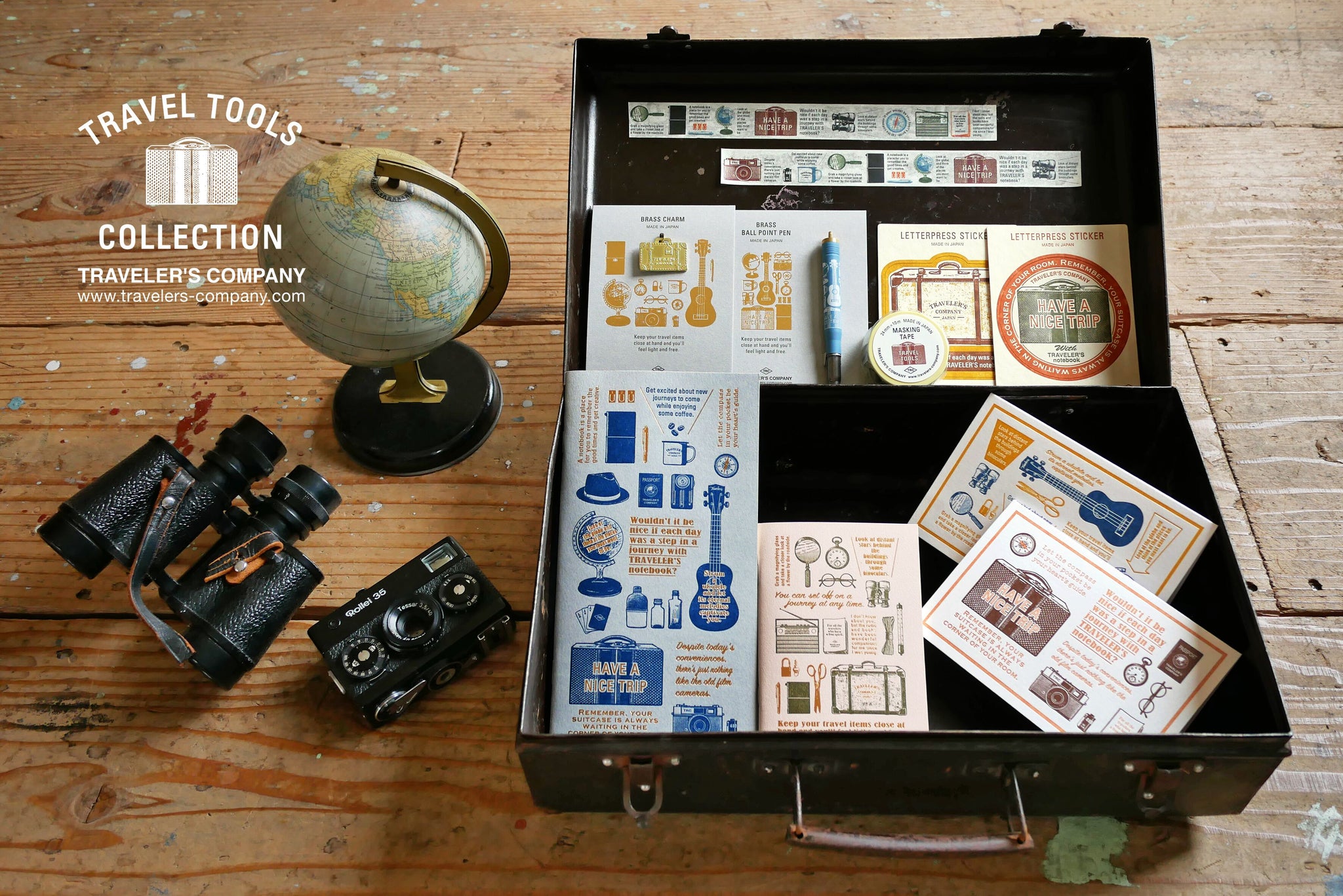 traveler's company ltd edition travel tools collection