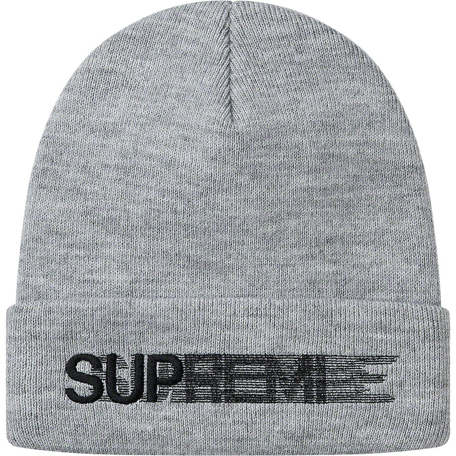 supreme motion logo beanie black