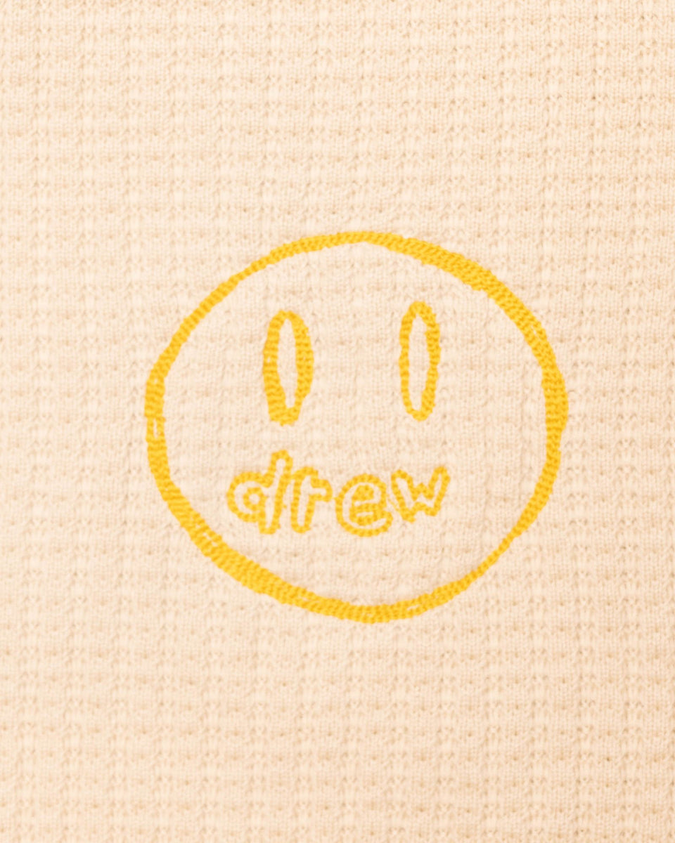 Drew House Mascot Waffle Sweater - Cream – WEAR43WAY