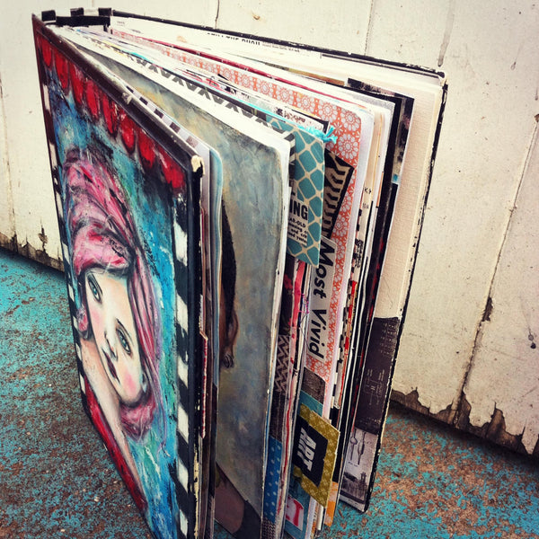 Create an art journal that's your best friend, life coach and visual extravaganza! eCourse.