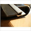 Best garage door draught excluder, heavy duty rubber strip, 990mm X 90mm blade.