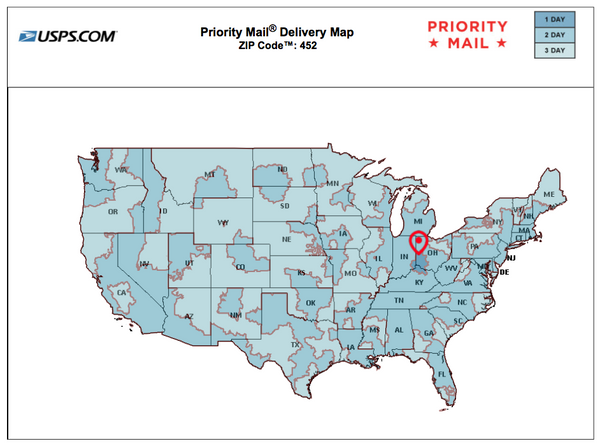 Shipping Map