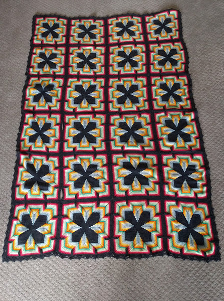 The Kaleidoscope Afghan