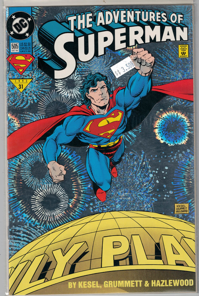 collector's edition USA, 1993 Adventures of Superman # 505