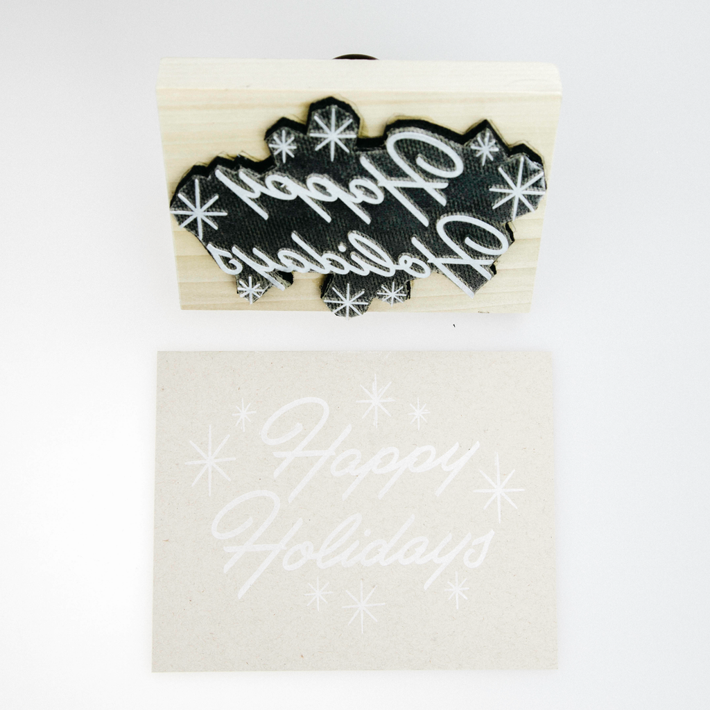 Happy Holidays – Test Stamp