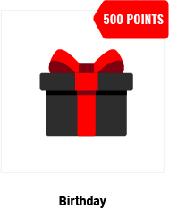 Birthday - 500 POINTS