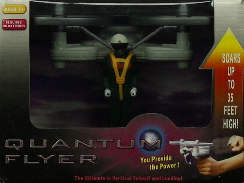 HearthSong Quantum Flyer w/ Dual Rotors & Zipline Trigger Model #HM901 N/A HearthSong