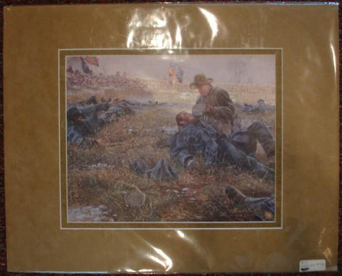 B-11 Civil War Print Sgt Richard Kirklan Frednicksburg, VA December 14 1862 N/A B-11 Civil