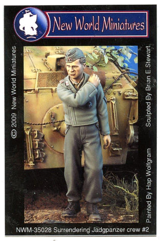 New World Miniatures 1:35 Surrendering Jagdpanzer Crew #2 Resin Fig. #NWM-35028 N/A New World Miniatures