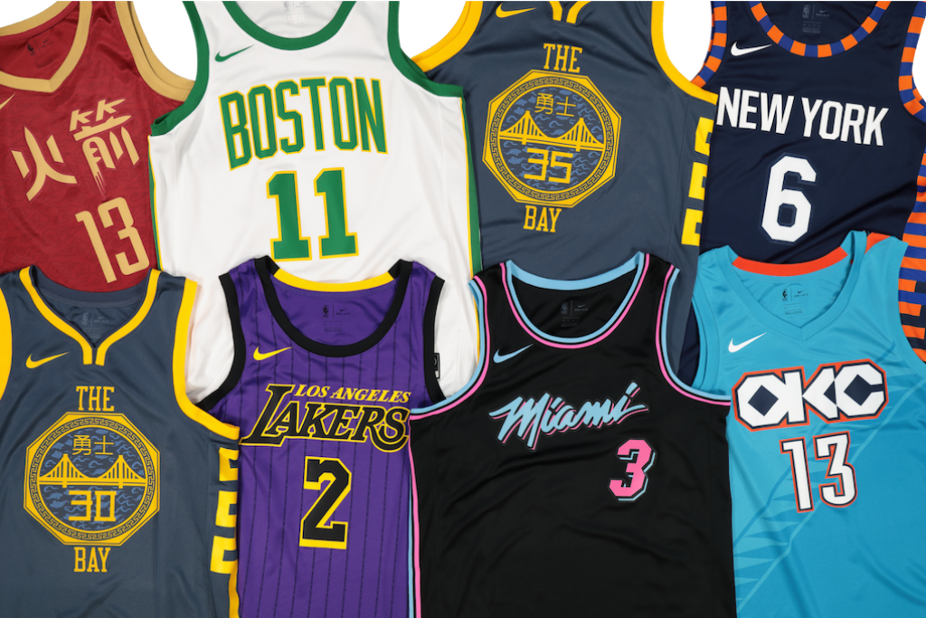 the city uniforms nba