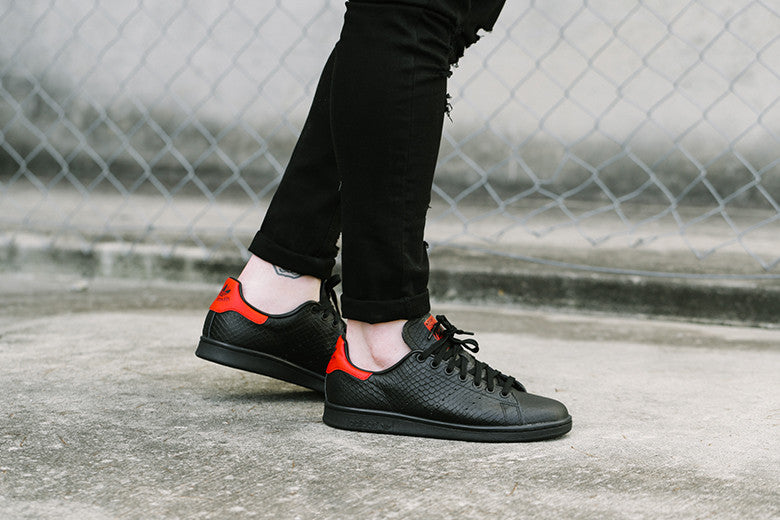 adidas stan smith scarlet