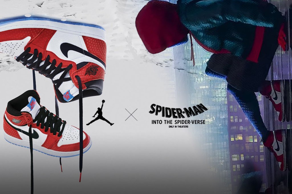 jordans from into the spider verse