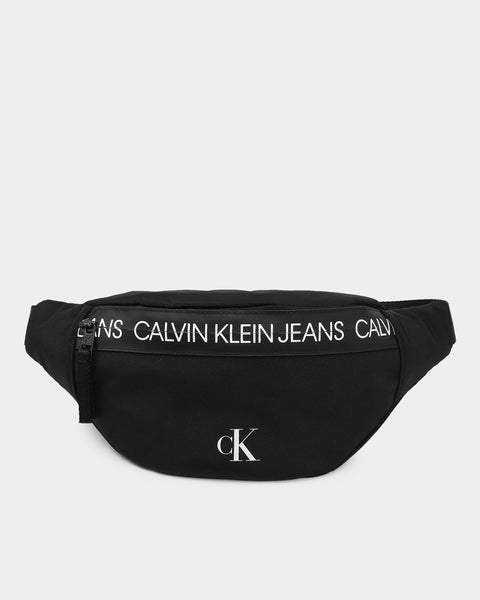 calvin klein logo trim hoodie