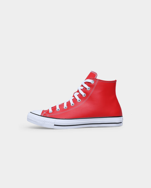 red womens high top converse