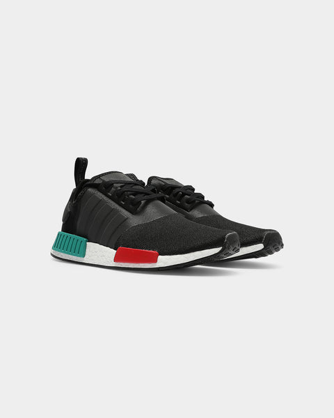 adidas nmd r1 black green red