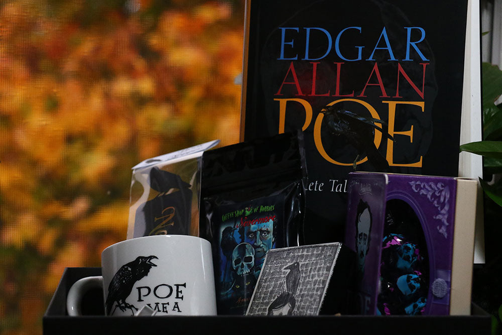 Details about   Book Edgar Allan Poe themed travel mug I'm just a Poe boy from a Poe family 