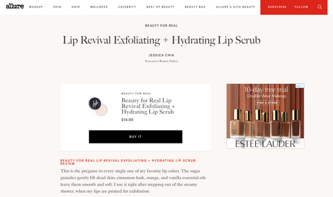 ALLURE REVIEW OF LIP REVIVAL