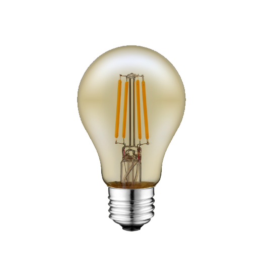 essence diep Vervelend LED Filament A19 Bulb- Antique - Dimmable - 6 Watt - 2200K – ONBULBLED