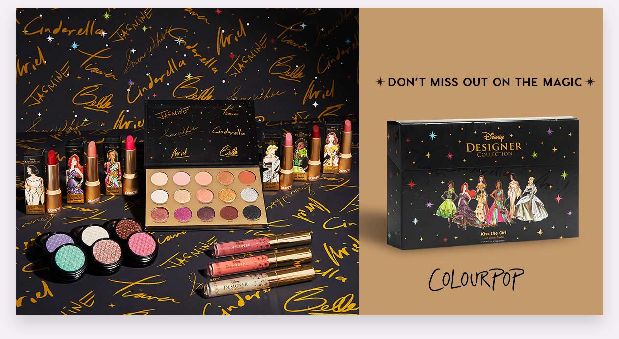 ColourPop Disney collection Facebook ad image
