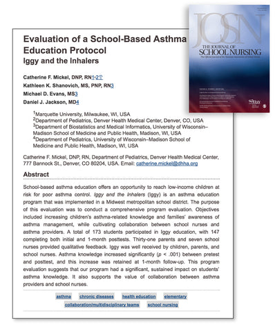 Journal of School Nursing - Asthma Study