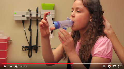 how to use an inhalers video