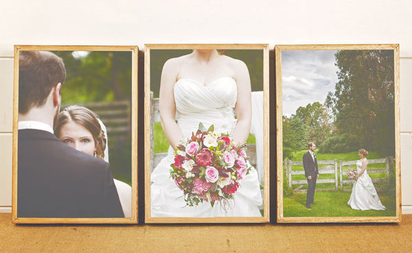 Imogen Stone wedding photos prints on stone