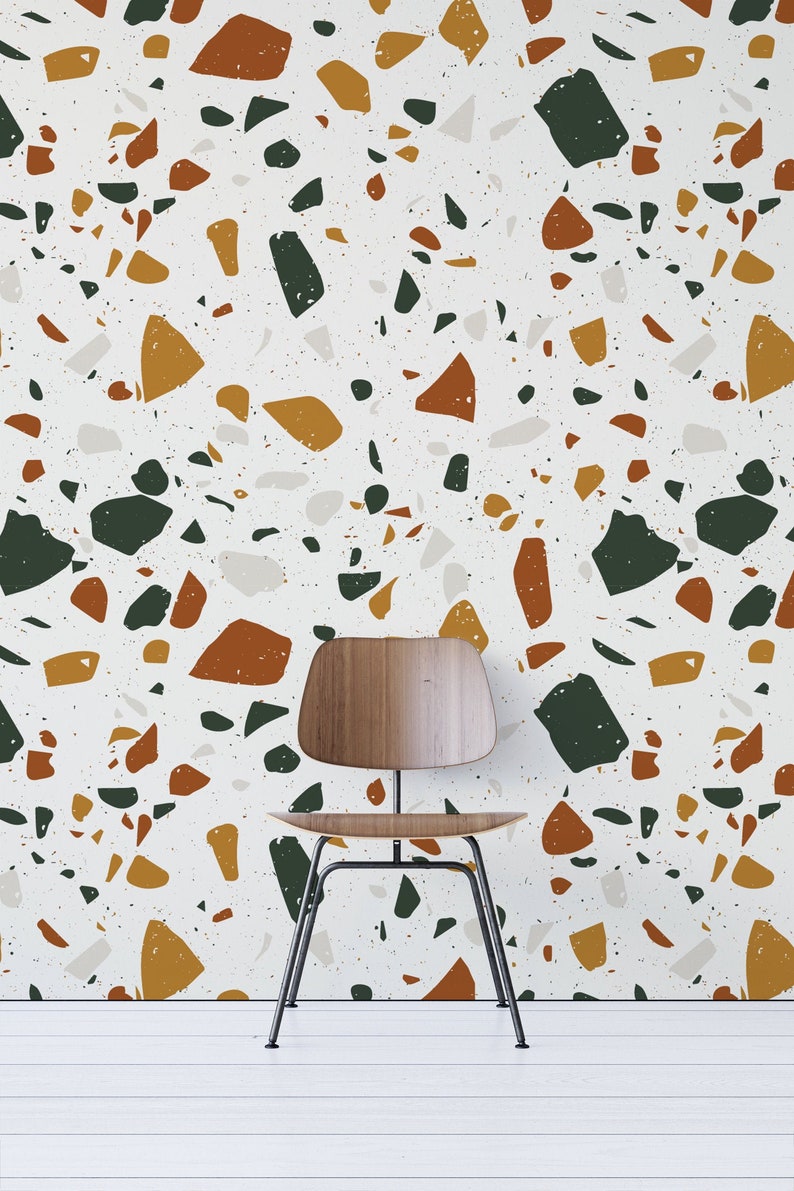 Terrazzo Peel And Stick Wallpaper 