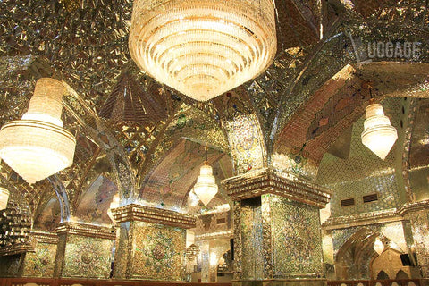 Luggage Outlet Singapore - Shiraz Shah Cheragh Shrine Iran Mirror Work