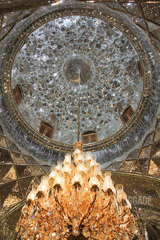 Luggage Outlet Singapore - Shiraz Shah Cheragh Shrine Iran Mirror Work