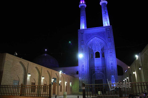 Luggage Outlet Iran Travelogue - Jame Mosque Yazd Night View
