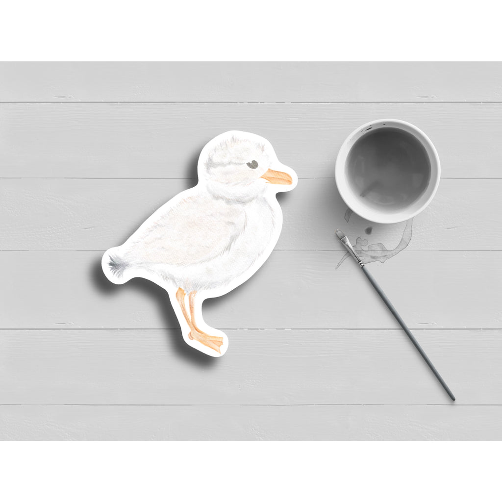 Piping Plover Watercolor Sticker