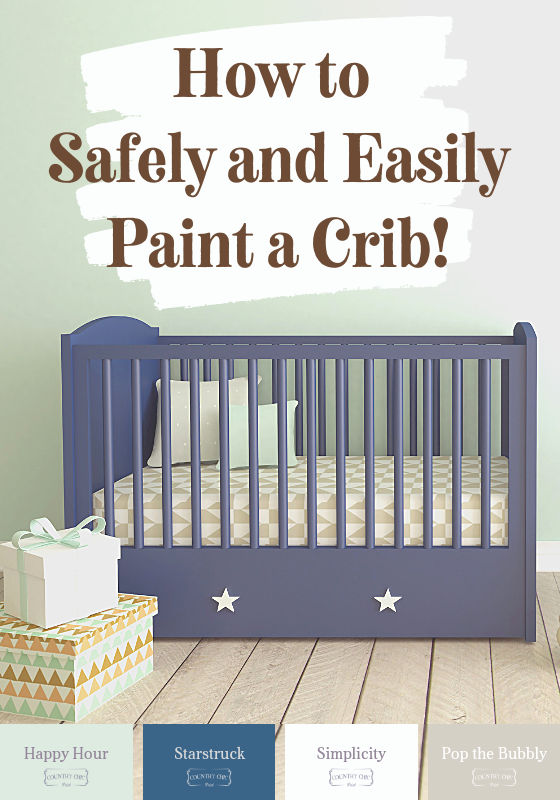 paint suitable for baby cots