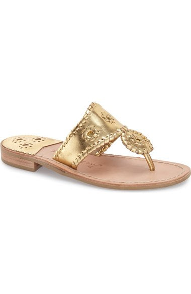 Jack Rogers Hamptons Flat Sandal in 