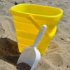Packable Pails - Sunshine Yellow Pail with White Shovel - Packable Pails, LLC - 4