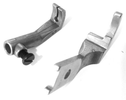 PFAFF 145 545 1245 SINGLE LEFT TOE ZIPPER WALKING FOOT SET 40474 & 40475 1/4