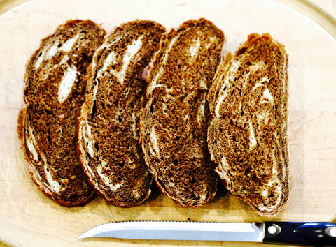 marbled rye bread for avocado toast