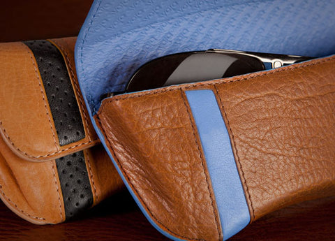 Premium Leather Eyeglass Case