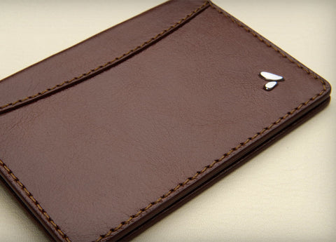 Leather ID and Cards Holder