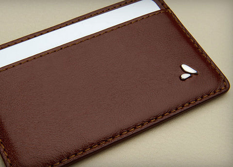Ultra Thin Leather Cards Holder